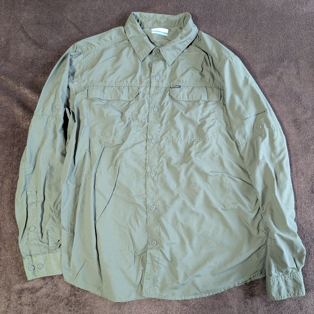 Columbia Silver Ridge 2.0 Long Sleeve Shirt Stone Green